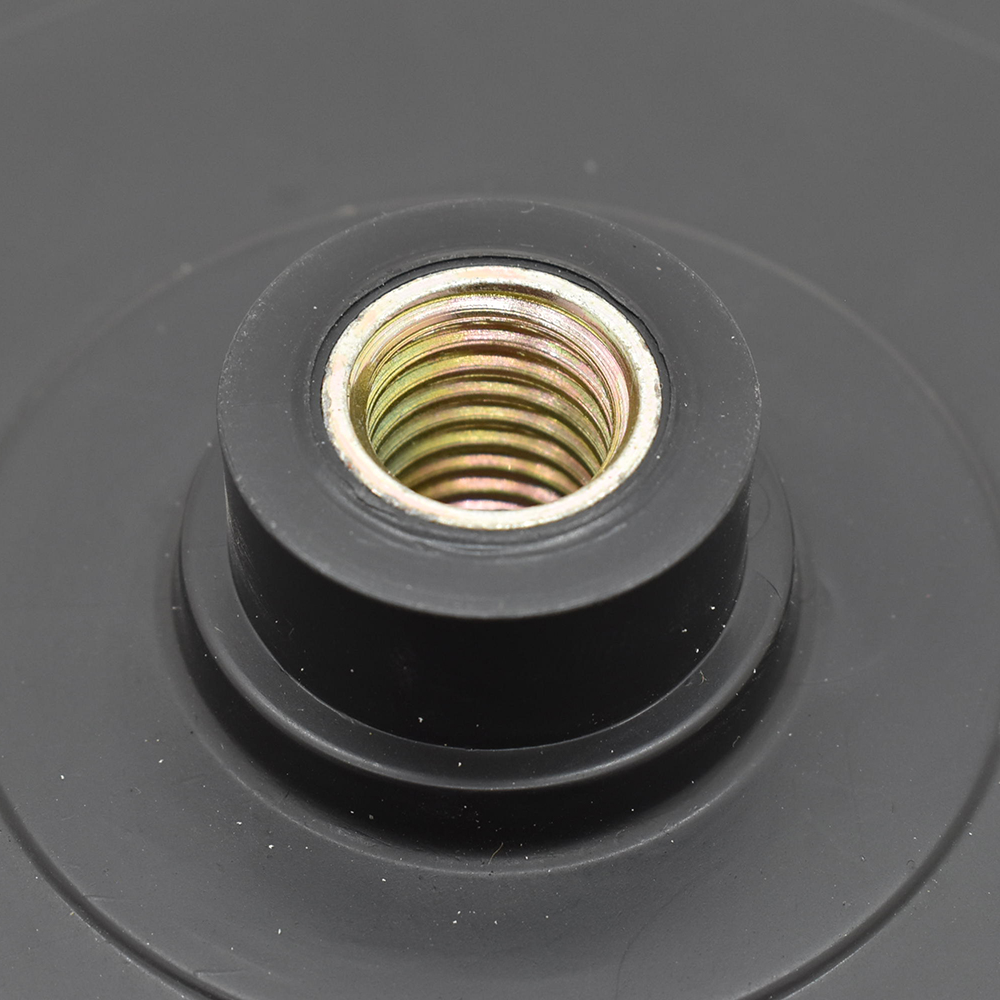 7"- 5/8"-11 UNC  Hook & Loop Polisher Backing Pad - w/center hole & alignment guide. Mak OE #743052-5