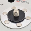 6" Hook & Loop Pad 6/hole 5/16-24 shaft PC OE #18001