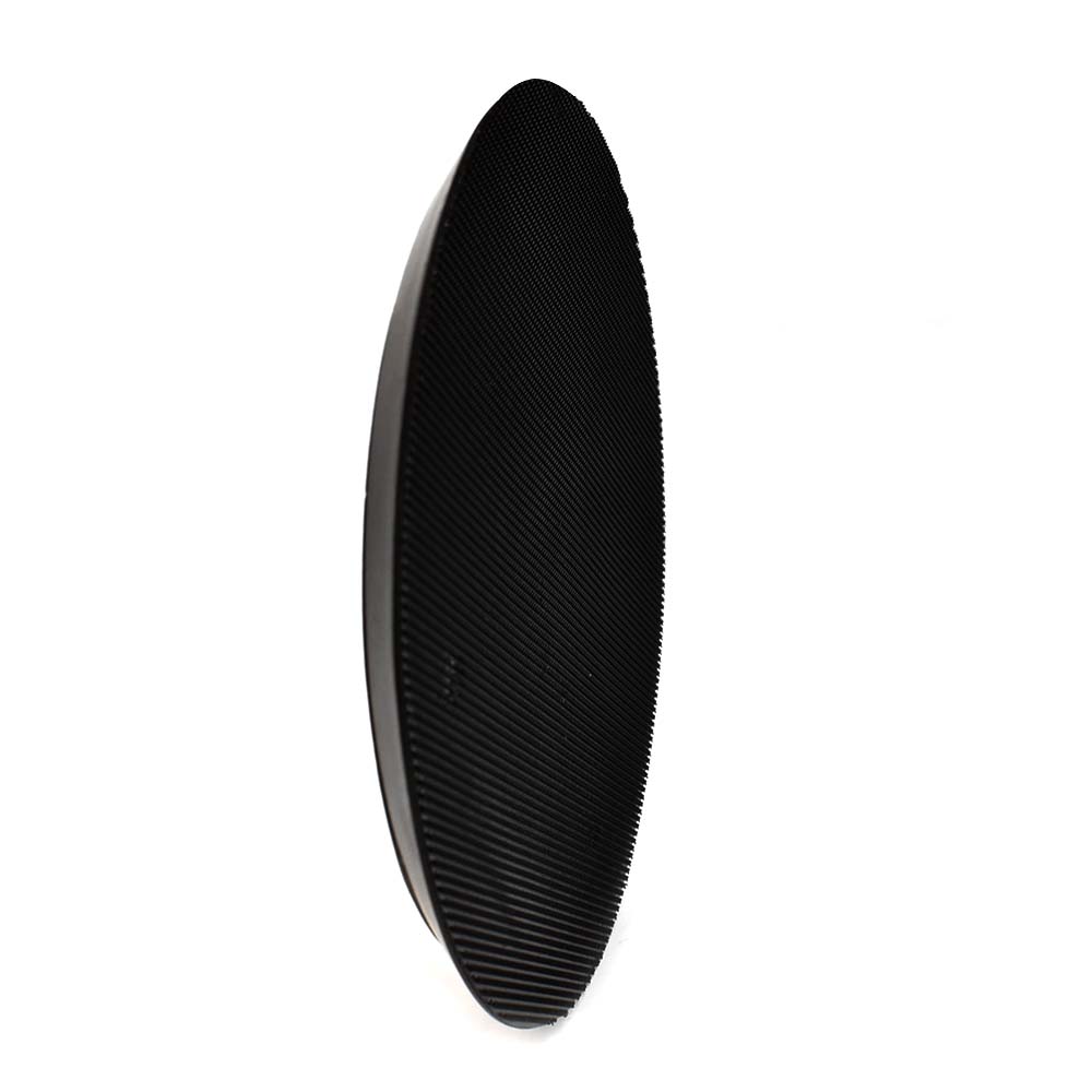 6" No Hole Hook & Loop Sanding Pad  5/16-24 Threaded Shaft
