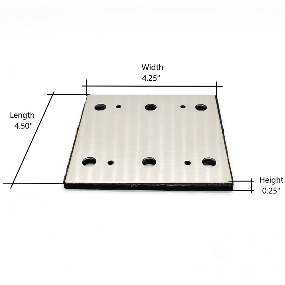 Stick-On Square Sanding Pad  Milwaukee OE # 14-67-0275