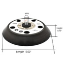 5" Adhesive Sander Pad 5/hole PC OE #14700 - 874667