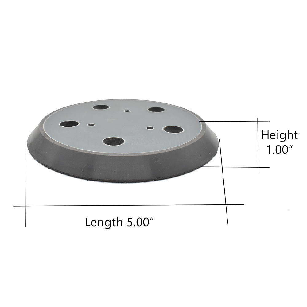 5", 5 hole Hook and Loop Sanding Pad Porter Cable OE # 13904