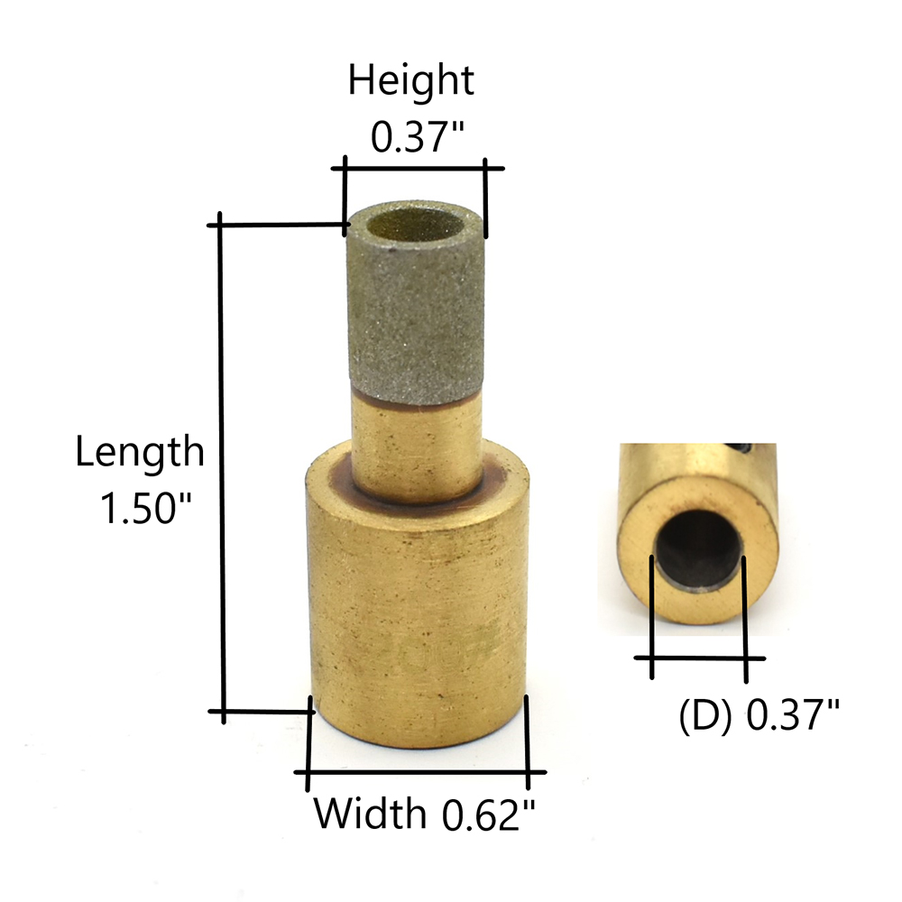 Glass Grinding Bit 3/8" X 200 Grit (19188)
