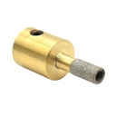 Glass Grinding Bit 1/4" X 80 Grit (GB1E)