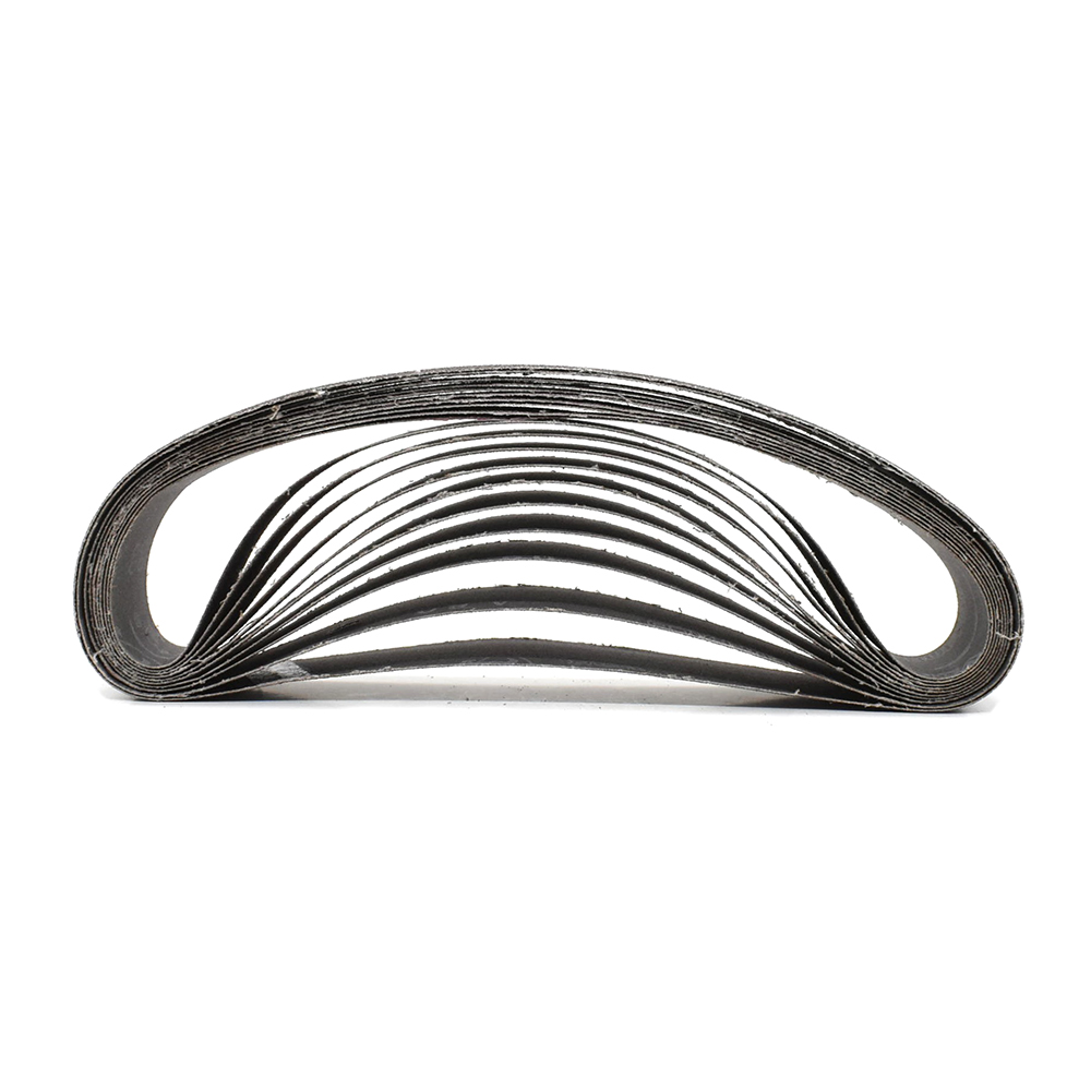 1-1/2" x 30" Aluminum Oxide Sanding Belt, 60 Grit - 10 Pack