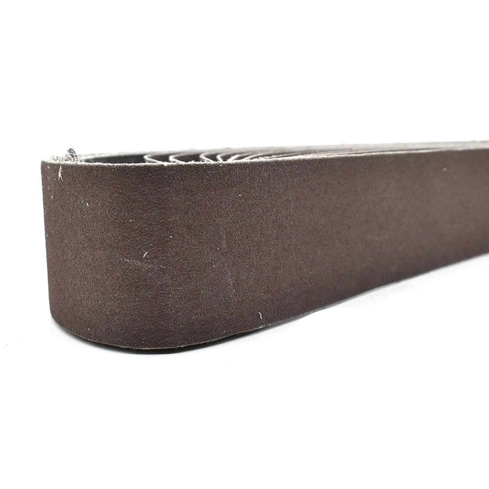 1-1/2" x 30" Aluminum Oxide Sanding Belt, 120 Grit - 10 Pack