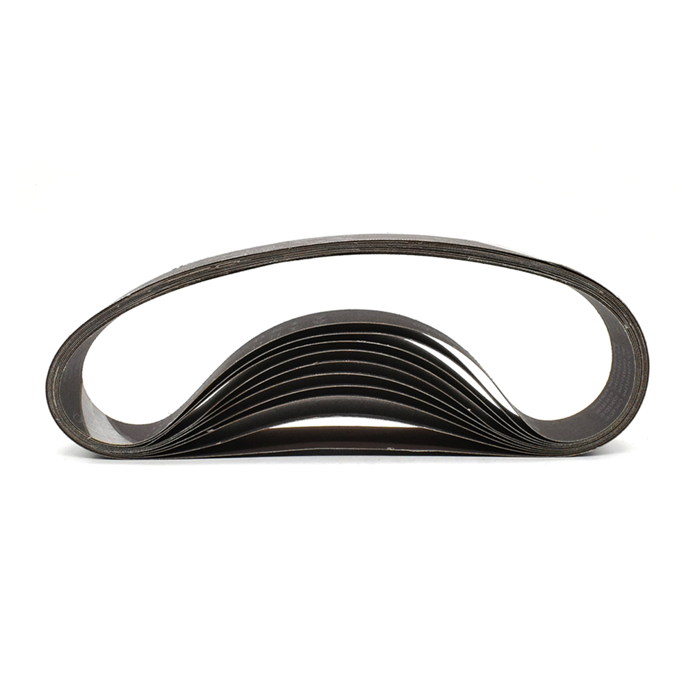 1-1/2" x 30" Aluminum Oxide Sanding Belt, 180 Grit - 10 Pack