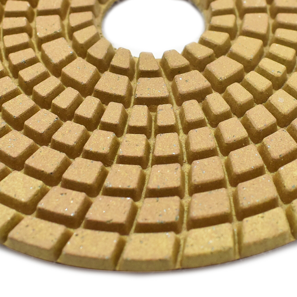 7 Pcs 5" 6mm Thick Diamond Wet Polishing Pad  Set