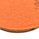 Resin Dry/Wet Floor Pad, 3" 9mm Thick, 100 Grit
