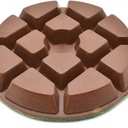 Resin Dry/Wet Floor Pad, 3" 9mm Thick, 400 Grit