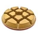 Resin Dry/Wet Floor Pad, 3" 9mm Thick, 1500 Grit\