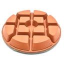 Resin Dry/Wet Floor Pad, 3" 9mm Thick, 3000 Grit