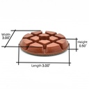 Resin Dry/Wet Floor Pad, 3" 9mm Thick, 50 Grit