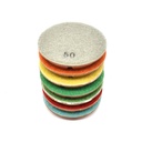 3" wet/dry 9 mm floor pads 50, 100, 200, 400, 800, 1500, 3000 Grits, 6 ea (TPS2HEADPADSET)