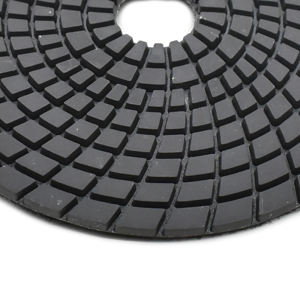 4" Black Buffing Polishing Pad