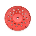 7" PCD Grinding Cup Wheel (Steel Body) with 5/8"-11 Threads