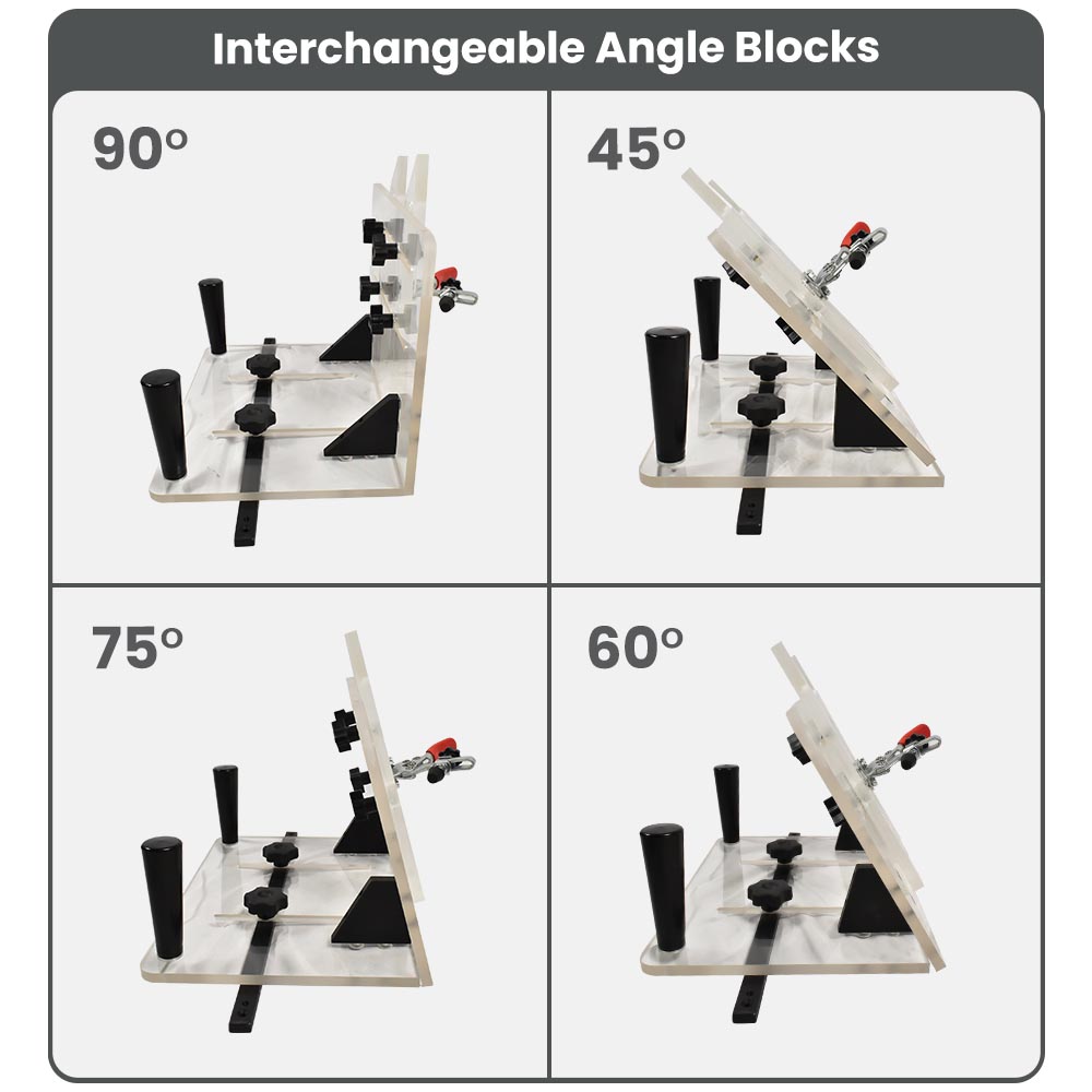 Vertex Multi-Angle Router and Table Saw Tenon Jig