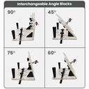 Vertex Multi-Angle Router and Table Saw Tenon Jig
