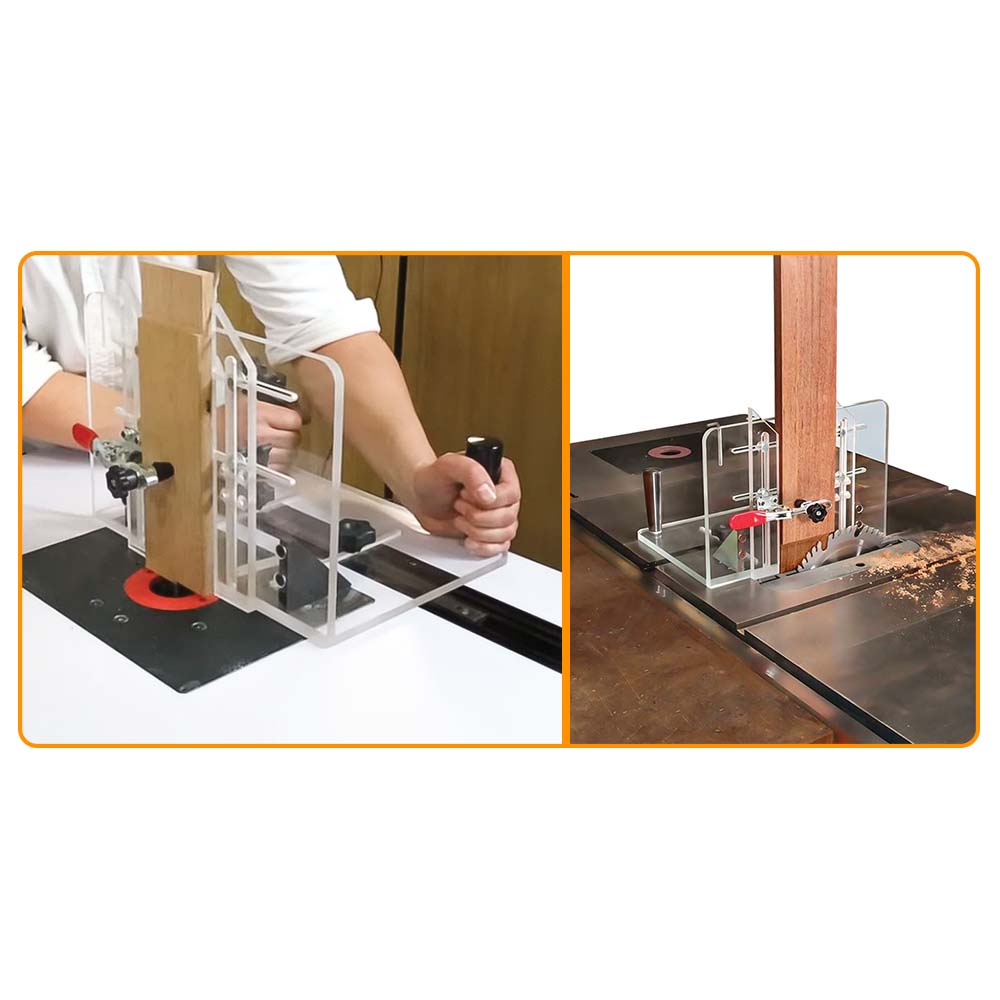 Vertex Multi-Angle Router and Table Saw Tenon Jig