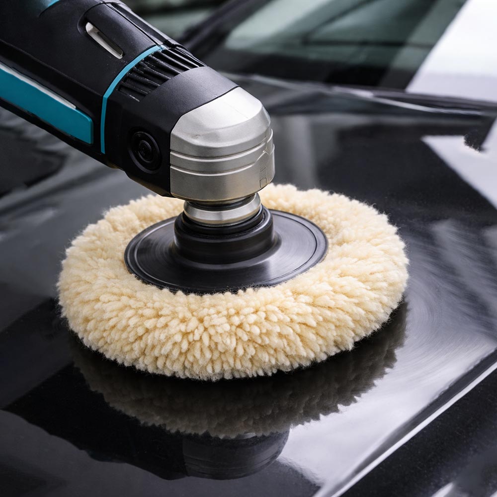 8" Wool Buffing Pad