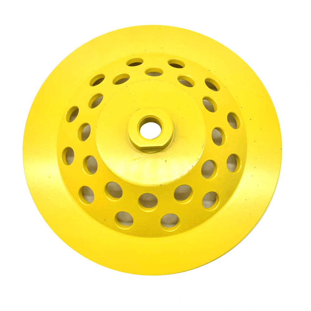 7" Grinding Turbo Cup Wheel (Steel Body) with 5/8"-11 Threads