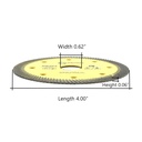 4" High Performance General Purpose Dry or Wet Cutting Turbo Diamond Blade