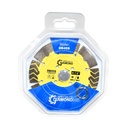 4.5" Segmented Diamond Blade  20mm (0.78") Arbor with 5/8" Brass Adapter Ring