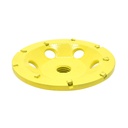 4" PCD Grinding Cup Wheel (Steel Body) with 5/8"-11 Threads