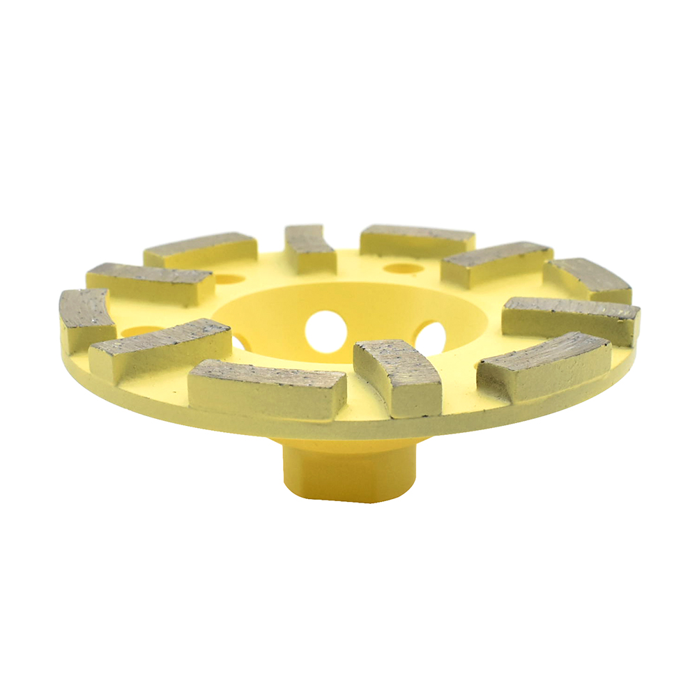 4" Grinding Turbo Cup Wheel (Steel Body) with 5/8"-11 Threads