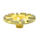 4" Grinding Turbo Cup Wheel (Steel Body) with 5/8"-11 Threads
