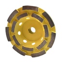 4" Grinding Cup Wheel (Steel Body) with 5/8"-11 Threads