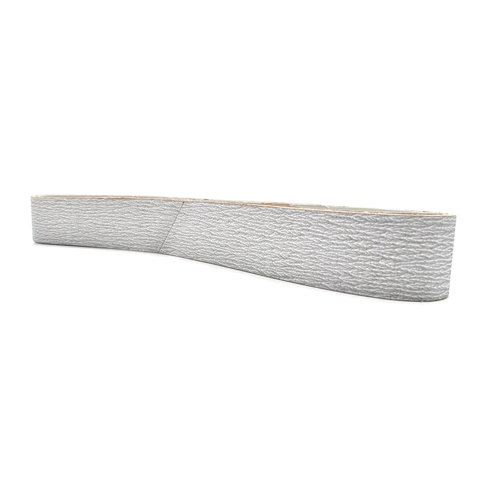 1-1/2" x 30" Aluminum Oxide Sanding Belt, 320 Grit Premium Japanese Material - WHITE  (HPG-331-62)