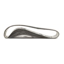 1-1/2" x 30" Aluminum Oxide Sanding Belt, 320 Grit Premium Japanese Material - WHITE  (HPG-331-62)