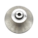Demi Bullnose Diamond Router Bit 3/4" Diameter M10 Arbor