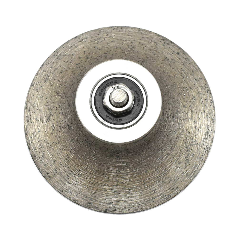 Demi Bullnose Diamond Router Bit 1-1/4" Diameter M10 Arbor