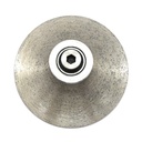 Demi Bullnose Diamond Router Bit 1-1/2" Diameter M10 Arbor