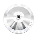 7" Diamond Turbo Cup Wheel 5/8" x 11 Threads, Aluminum Body 