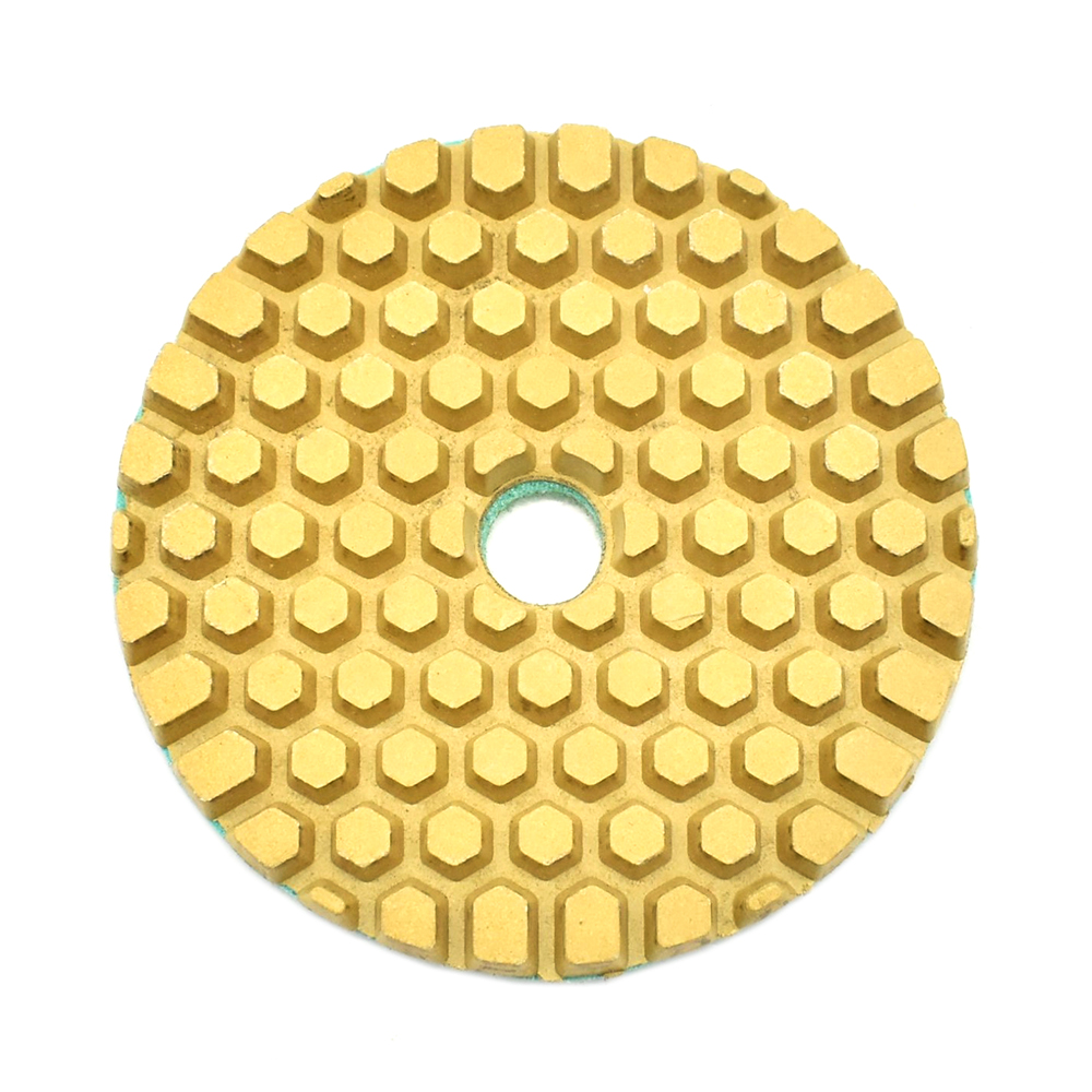 4" Dry Concrete Polishing DHEX  Pad, 6mm - 1500 Grit
