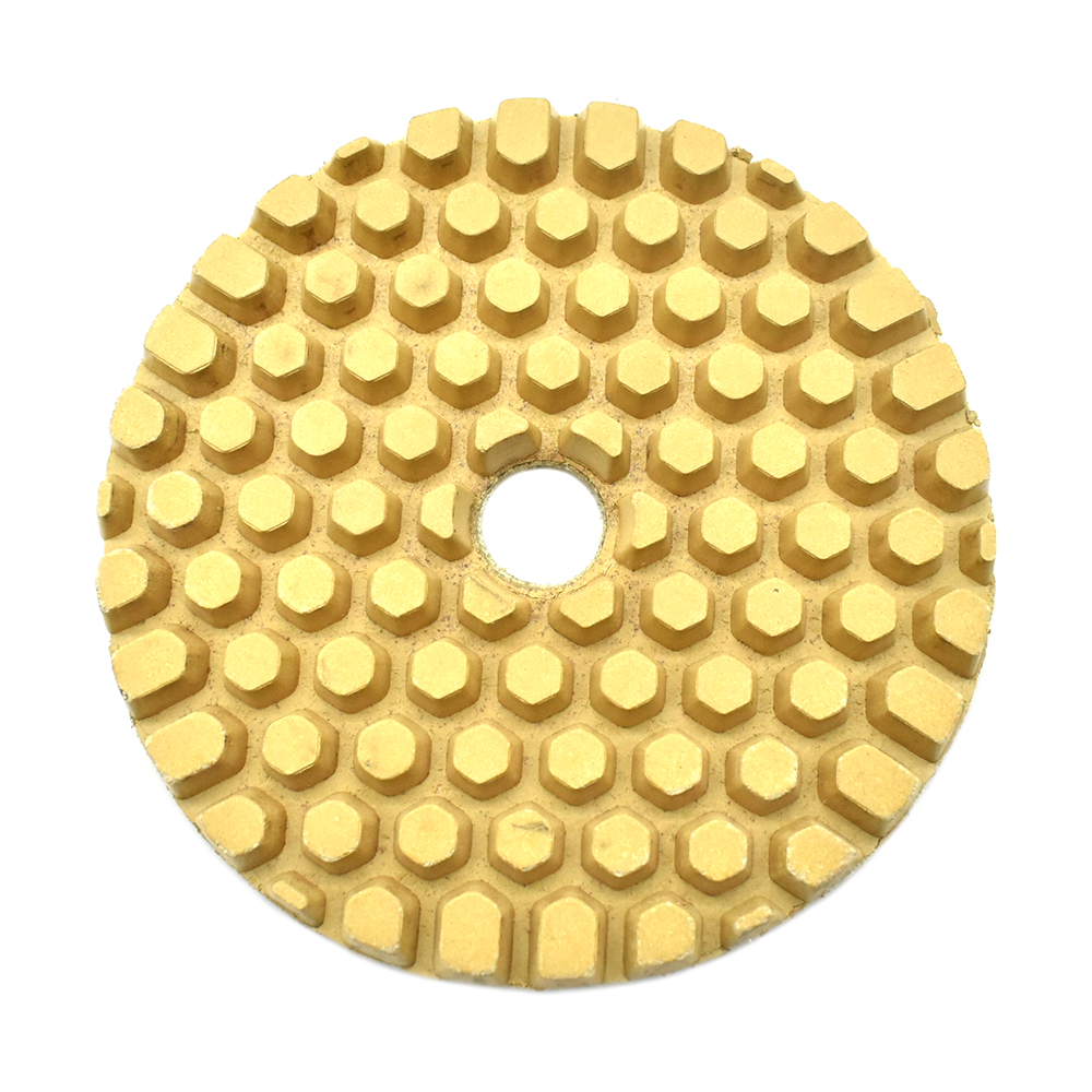 4" Dry Concrete Polishing  DHEX Pad, 6mm - 3000 Grit
