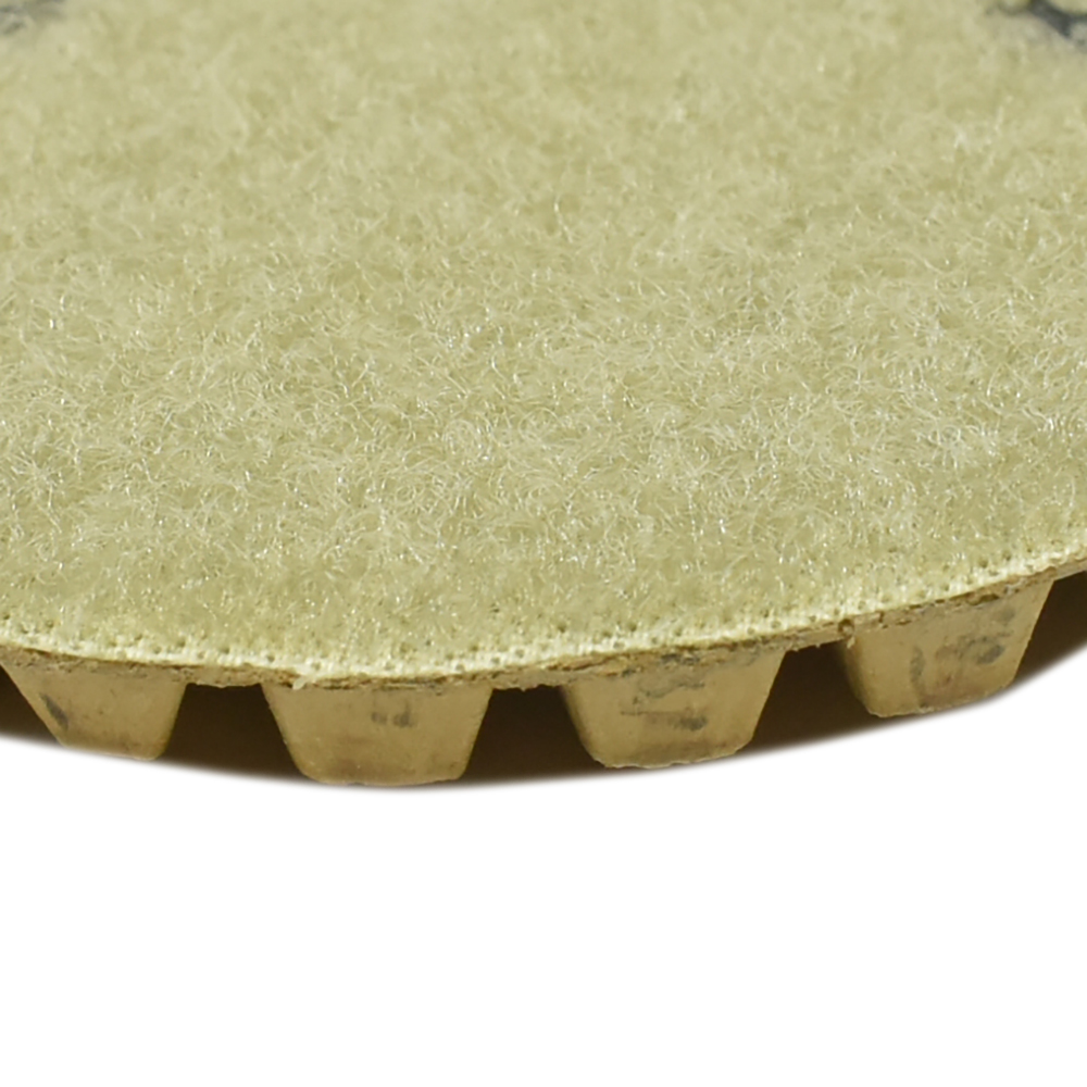 4" Dry Concrete Polishing  DHEX Pad, 6mm - 3000 Grit
