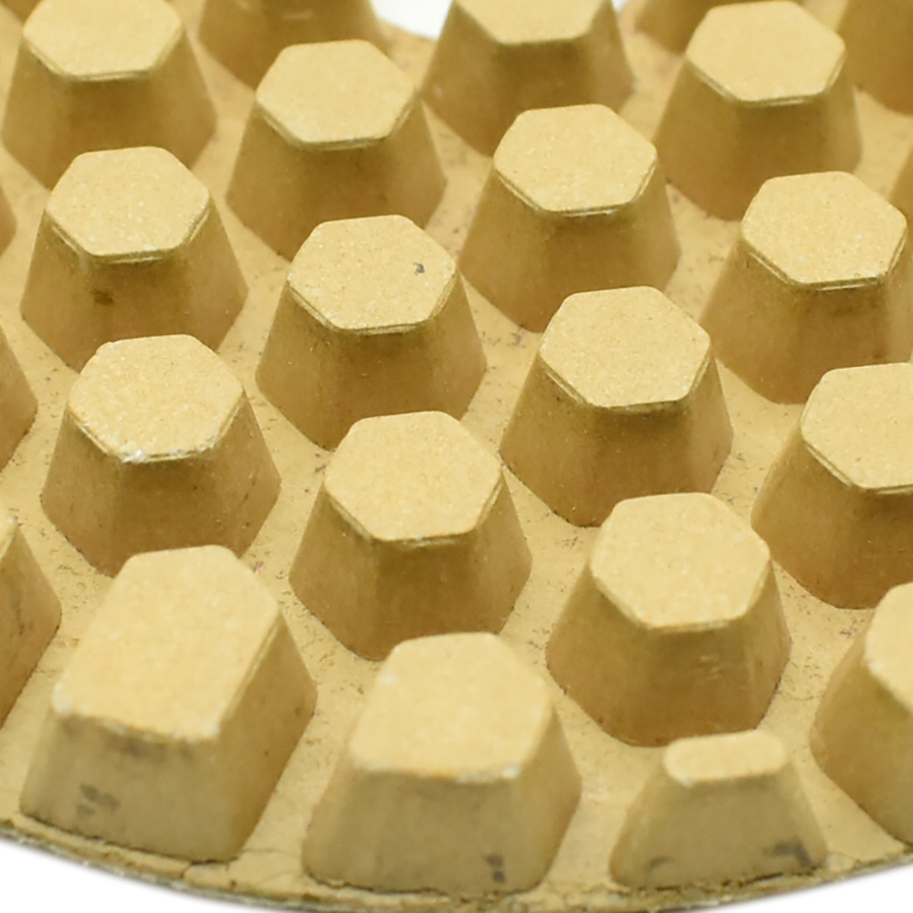 4" Dry Concrete Polishing  DHEX Pad, 6mm - 3000 Grit
