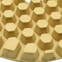 4" Dry Concrete Polishing  DHEX Pad, 6mm - 3000 Grit
