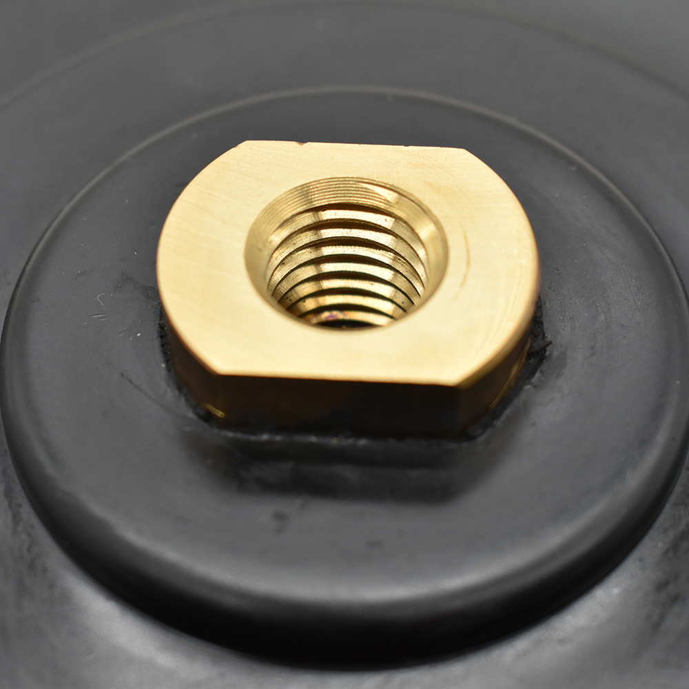 7" Backer Pad for Diamond Polishing, 5/8"x11 Threads (7PADADAPT)
