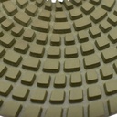 7" Wet Diamond Polishing Pad, 3mm - 1000 Grit
