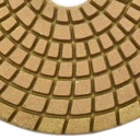 4" Diamond Wet Polishing Pad, 3mm Thick 50 Grit