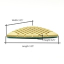 Diamond Triangular Dry Pad, 1500 Grit
