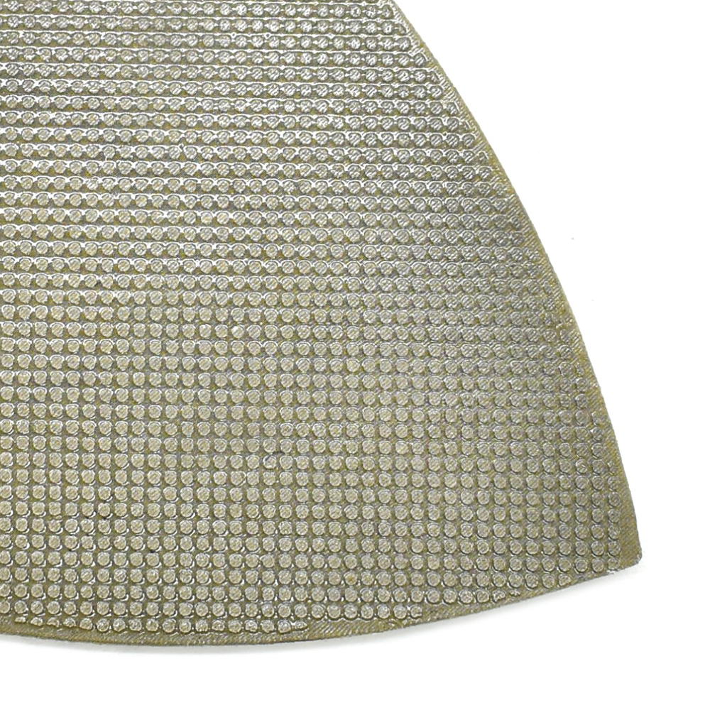 400 Grit Electroplated Diamond Triangular Polishing Pad for Oscillating Tools
