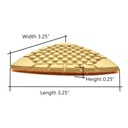 Diamond Triangular Dry Pad, 100 Grit
