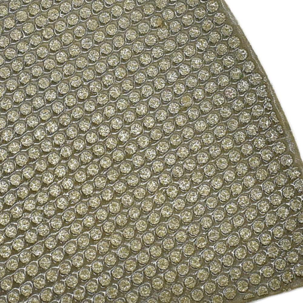 120 Grit Electroplated Diamond Triangular Polishing Pad for Oscillating Tools
