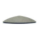 50 Grit Electroplated Triangular Polishing Diamond Pads for Oscillating Tools
